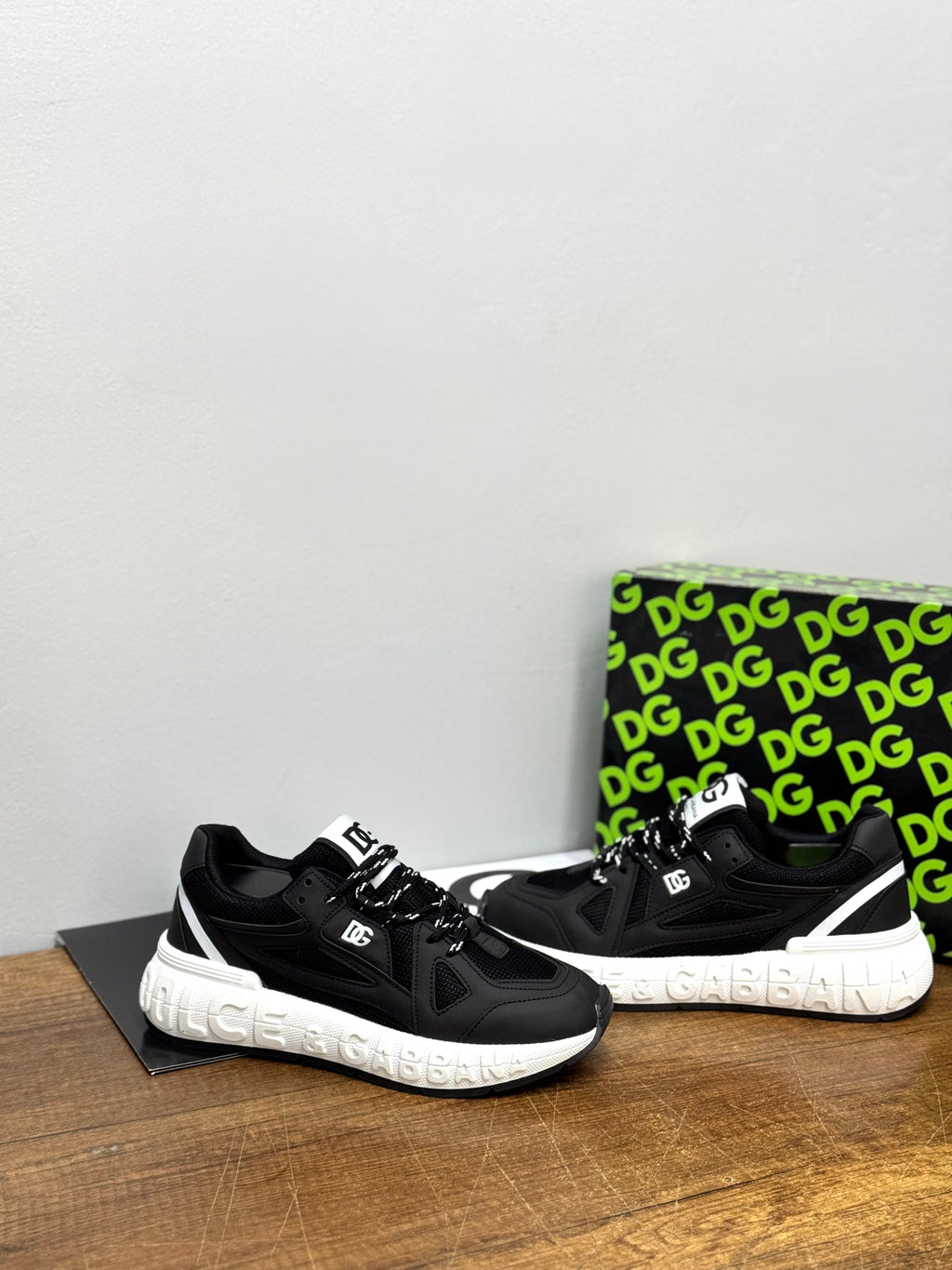 Dolce & Gabbana Erkek Sneaker – Siyah/Beyaz MÇ