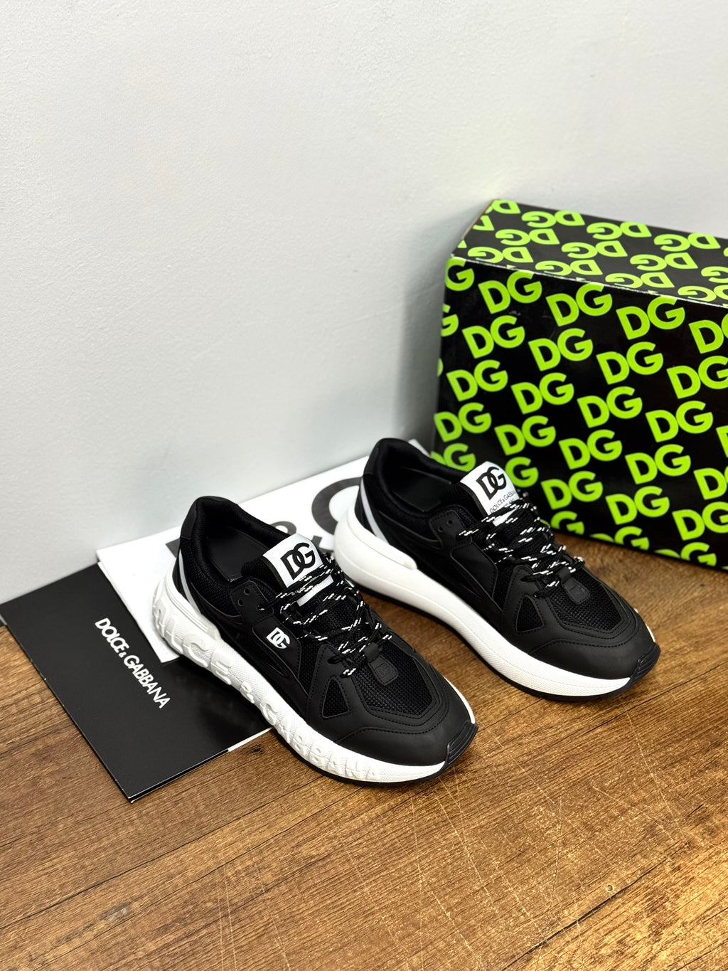 Dolce & Gabbana Erkek Sneaker – Siyah/Beyaz MÇ