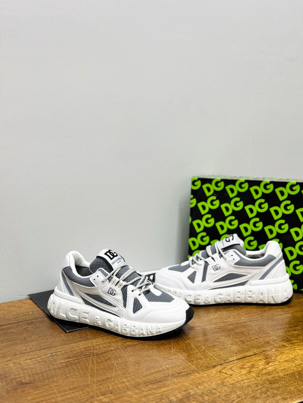 Dolce & Gabbana Erkek Sneaker – Gri/Beyaz MÇ