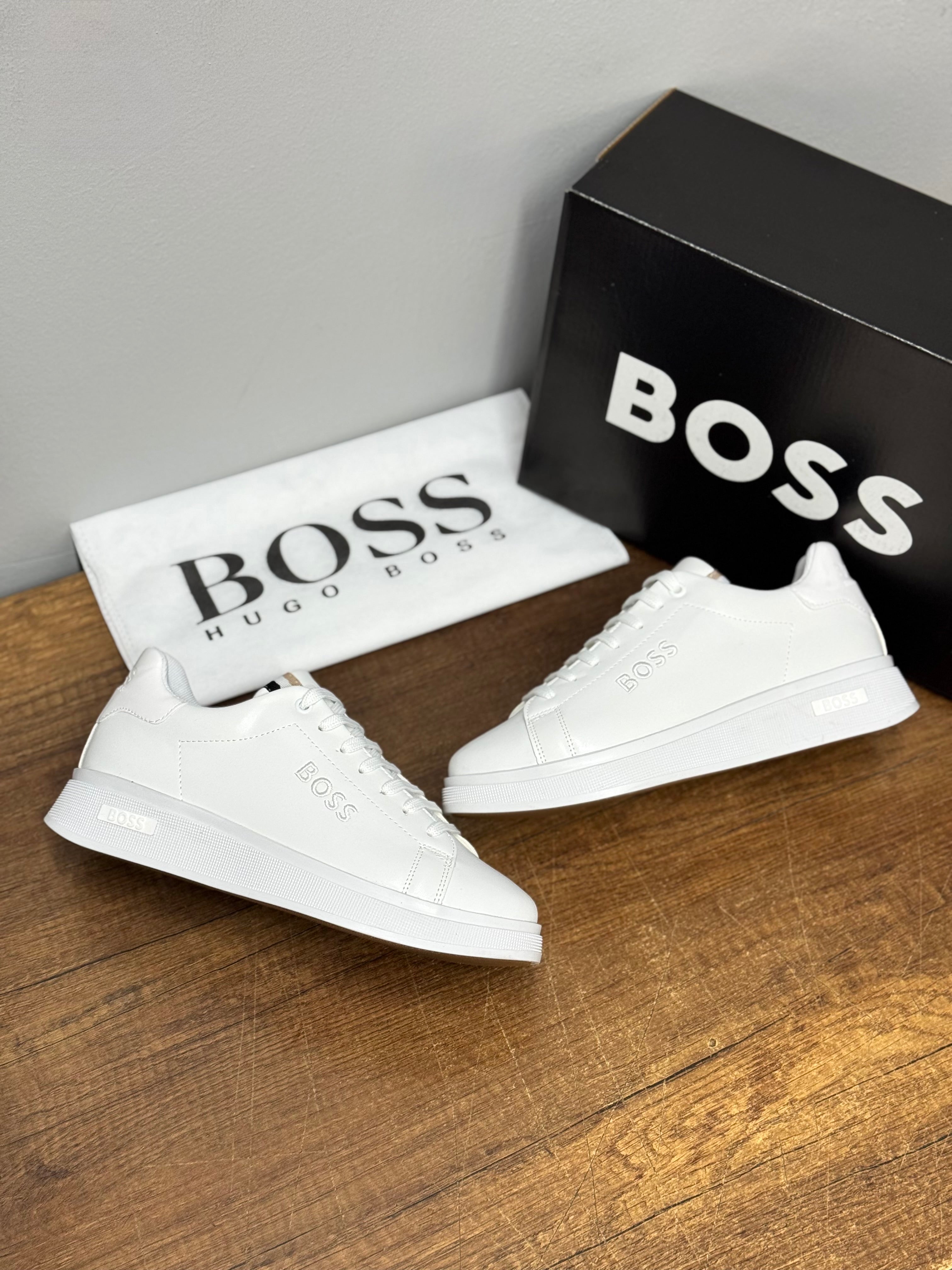 Beyaz Boss Erkek Sneaker TN