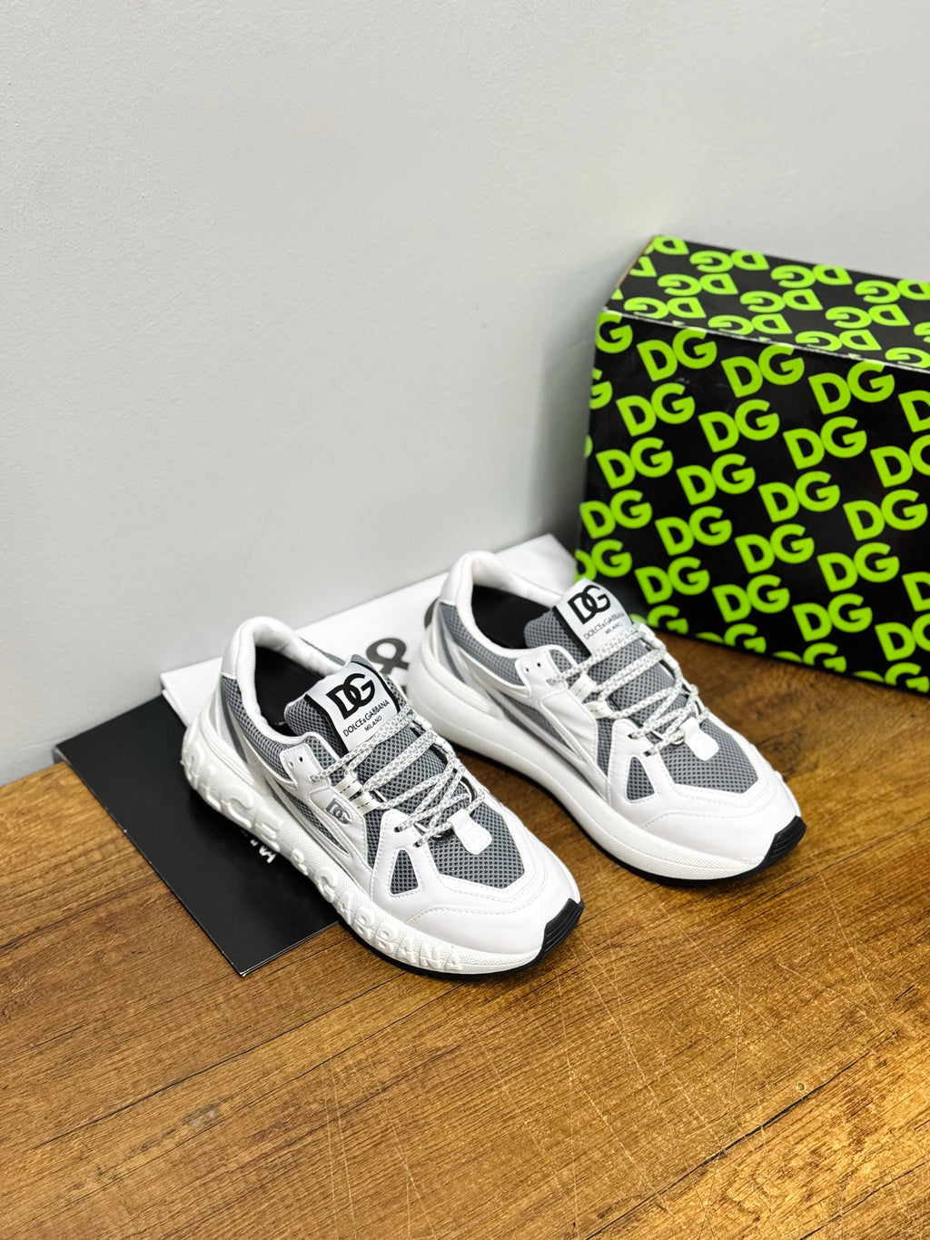 Dolce & Gabbana Erkek Sneaker – Gri/Beyaz MÇ