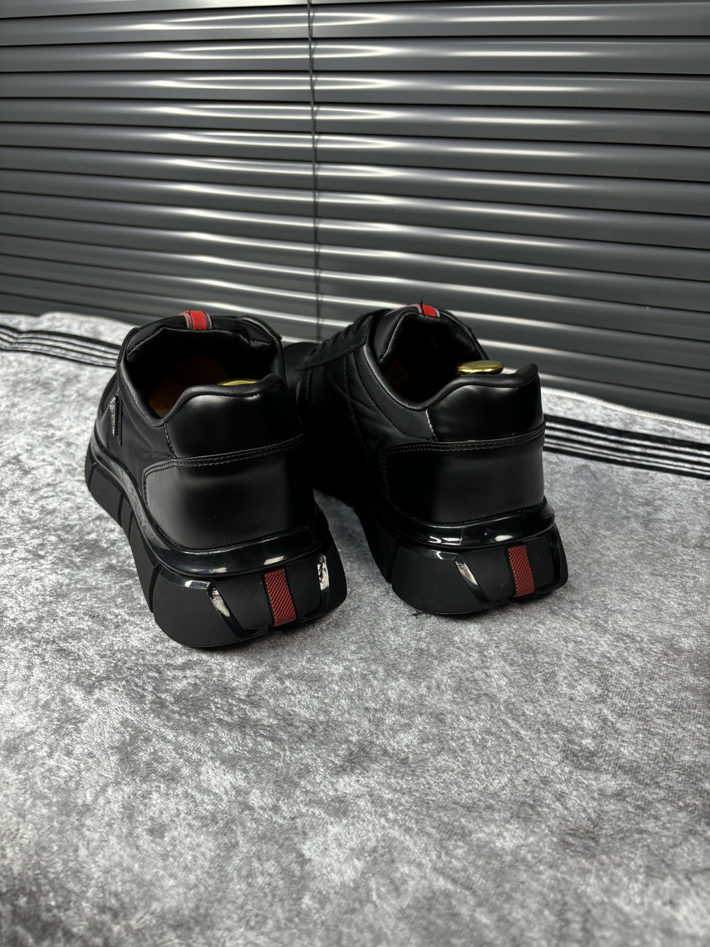 Prada 04 siyah ayakkabı