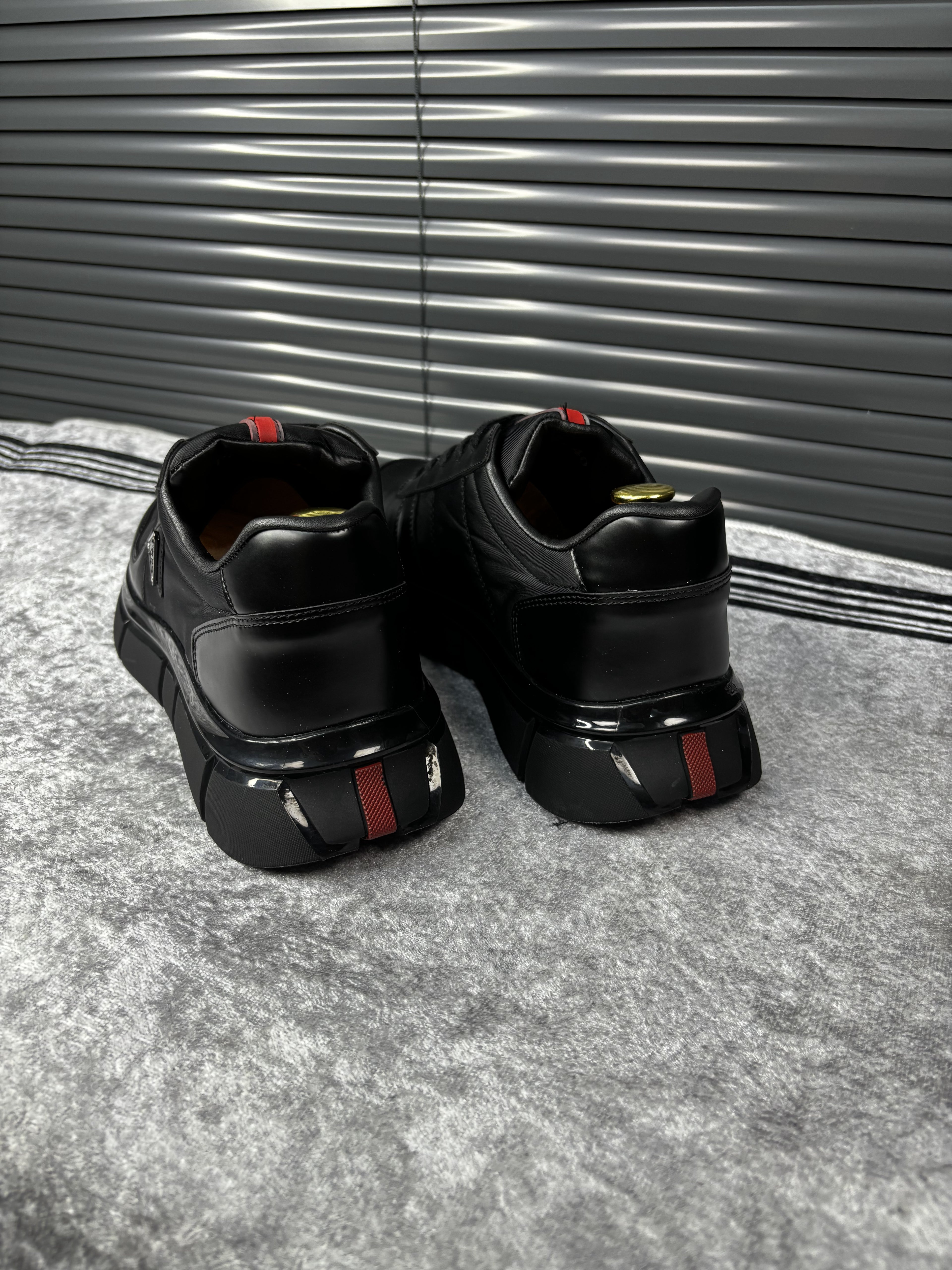 Prada 04 siyah ayakkabı