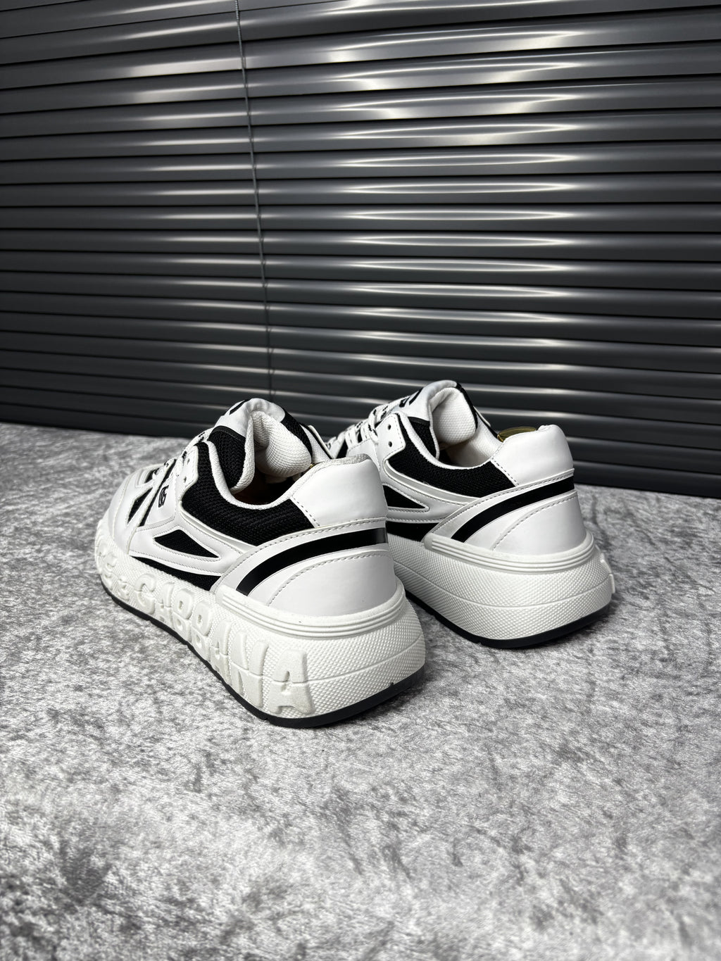 Dolce & Gabbana Erkek Sneaker – Beyaz/Siyah MÇ