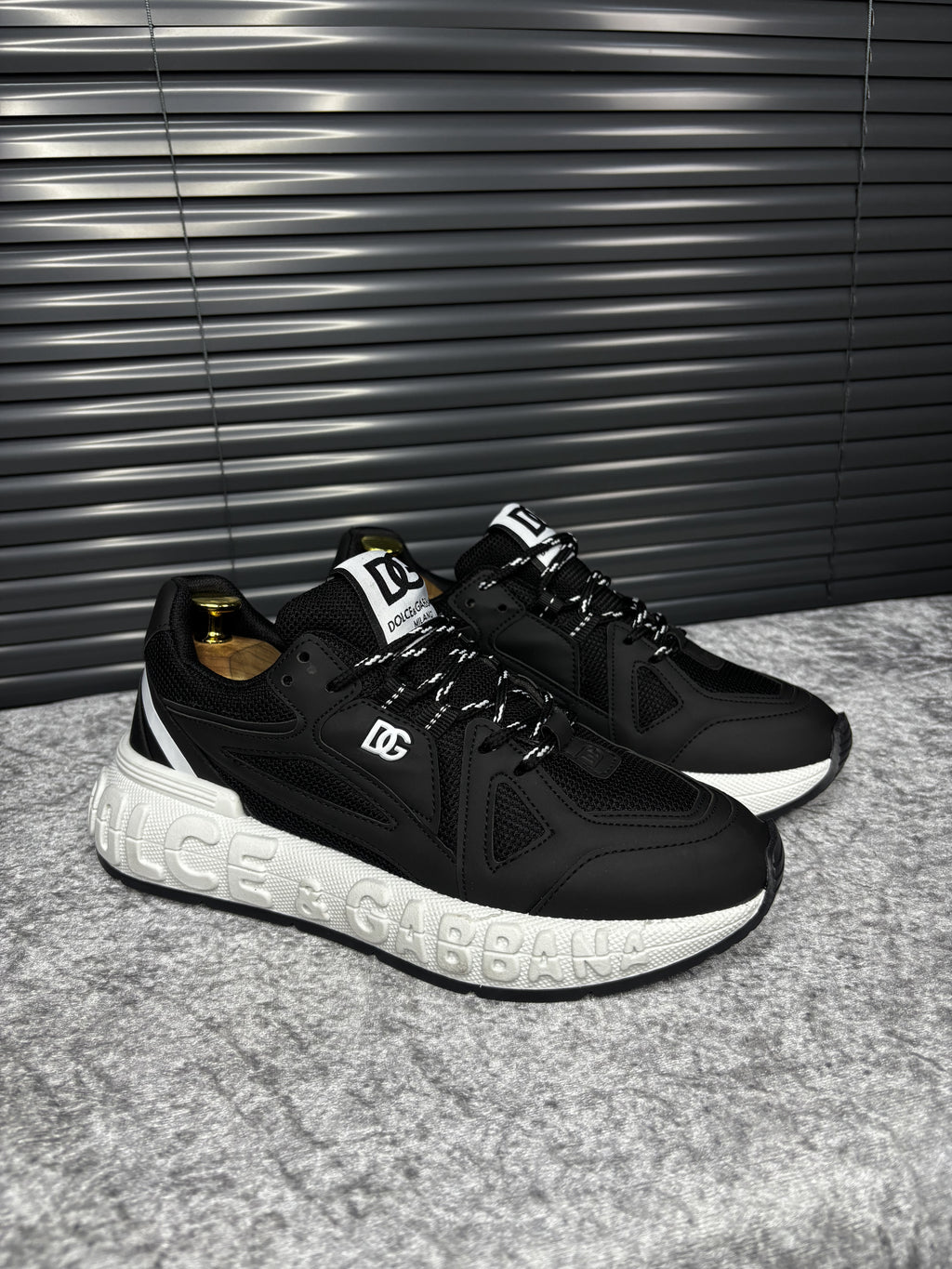 Dolce & Gabbana Erkek Sneaker – Siyah/Beyaz MÇ