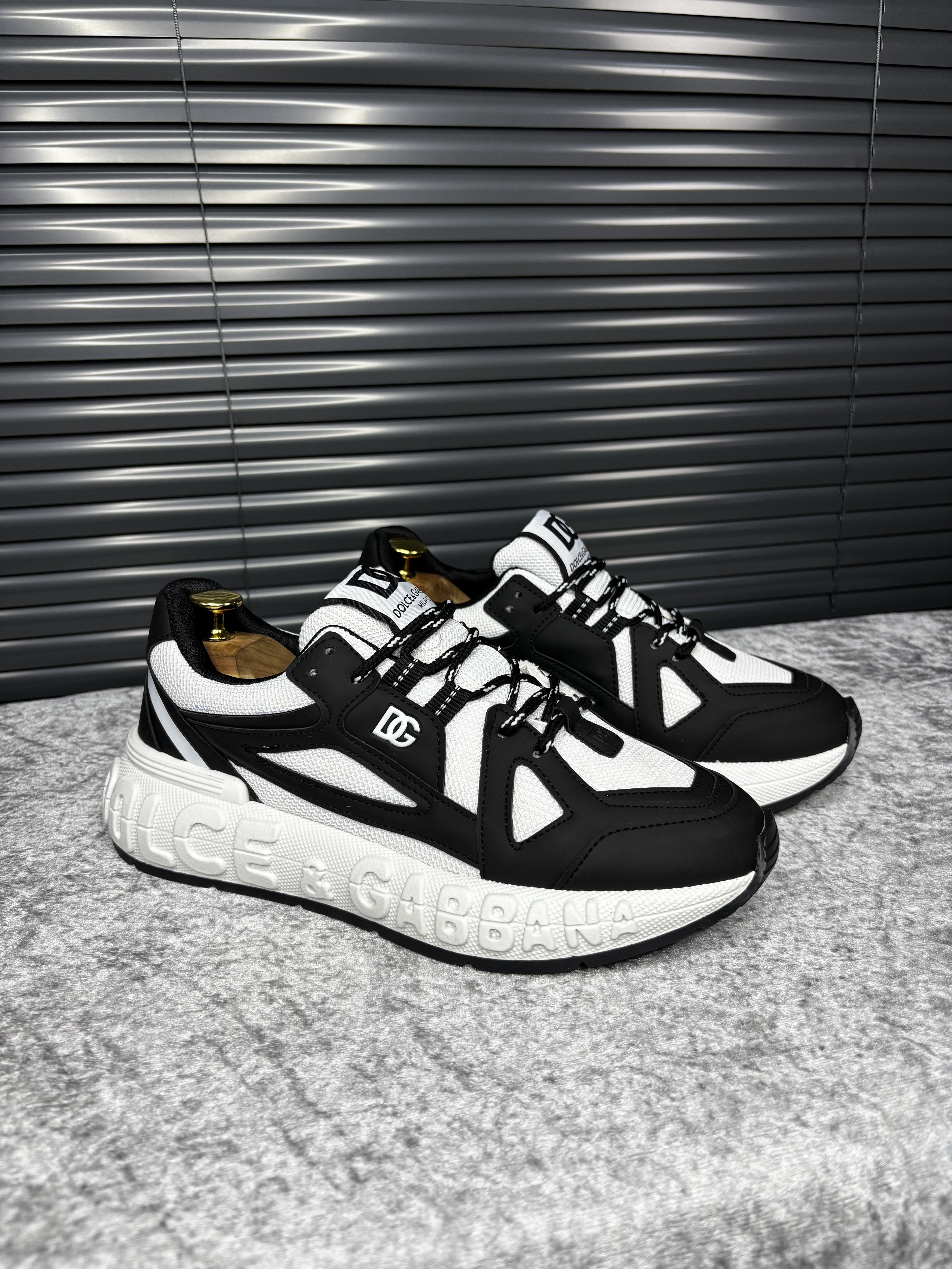 Dolce & Gabbana Erkek Sneaker – Siyah/Beyaz 02 MÇ
