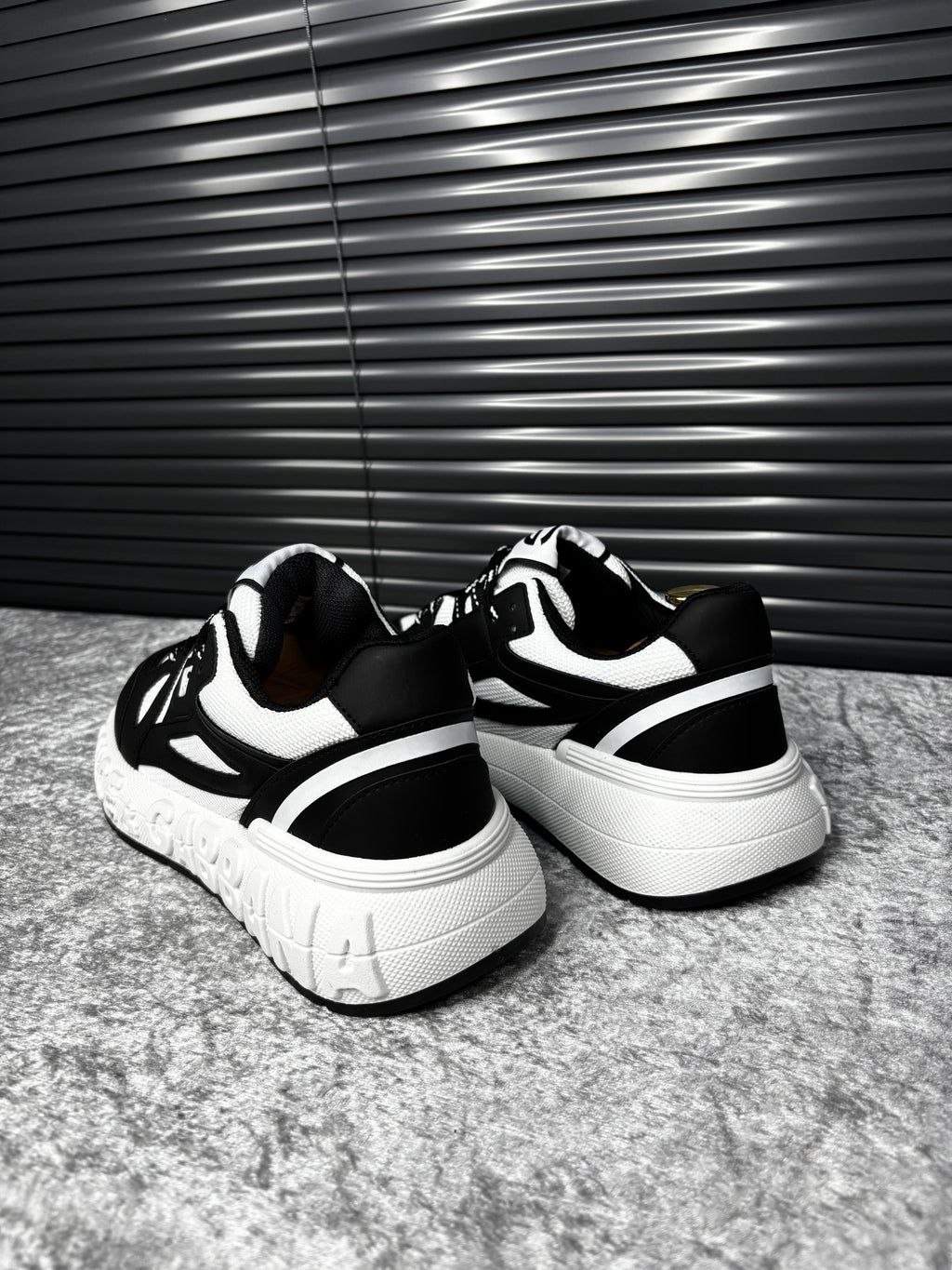 Dolce & Gabbana Erkek Sneaker – Siyah/Beyaz 02 MÇ