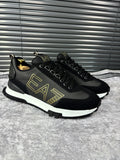 EA7 Emporio Armani Erkek Sneaker – Siyah/Gold MÇ